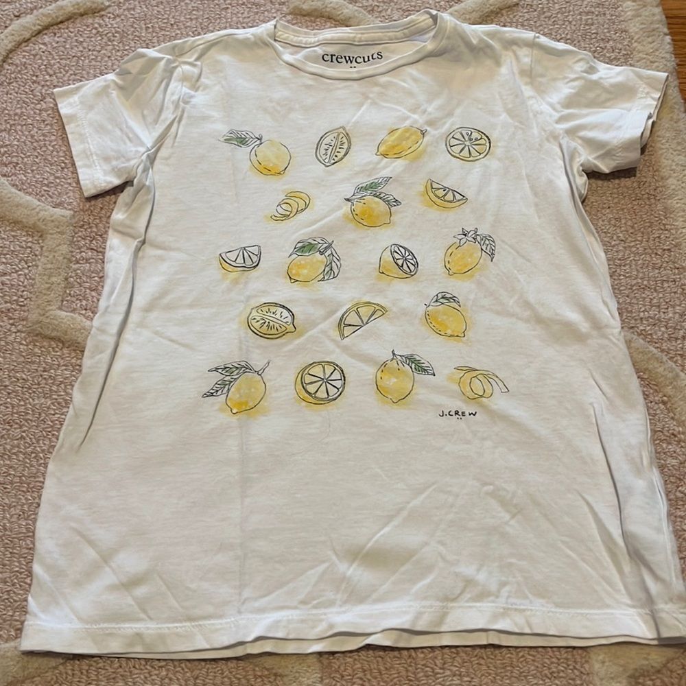 Crewcuts lemon tee
